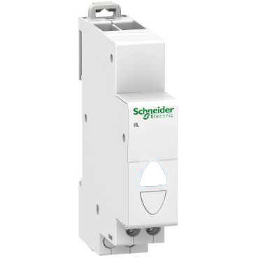 Schneider Electric gaismas indikators balts/balts 230V AC 0.3W Acti9, A9E18328 cover photo
