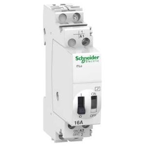 Schneider Electric impulsa relejs centr. kontrolējami 1P 16A 48VAC 1NO iTLc Acti9, A9C33211 cover photo