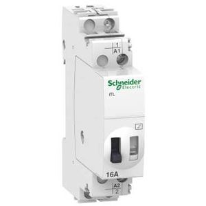 Schneider Electric impulsa relejs 2P 16A 130VAC/48VDC 1NO/1NC iTL Acti9, A9C30315 cover photo