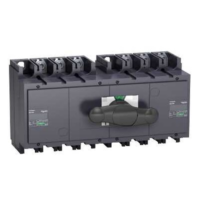 Schneider Electric slodzes pārslēdzis 500A AC/DC 3P ar rokt. INS500, 31152 cover photo