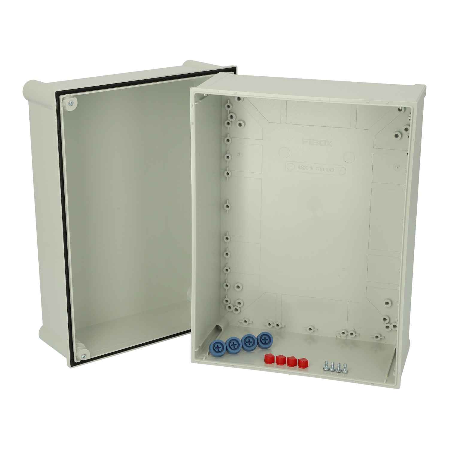 Fibox sadalne 400x300x230mm PC Quick IP66 pelēka, 8113458 cover photo
