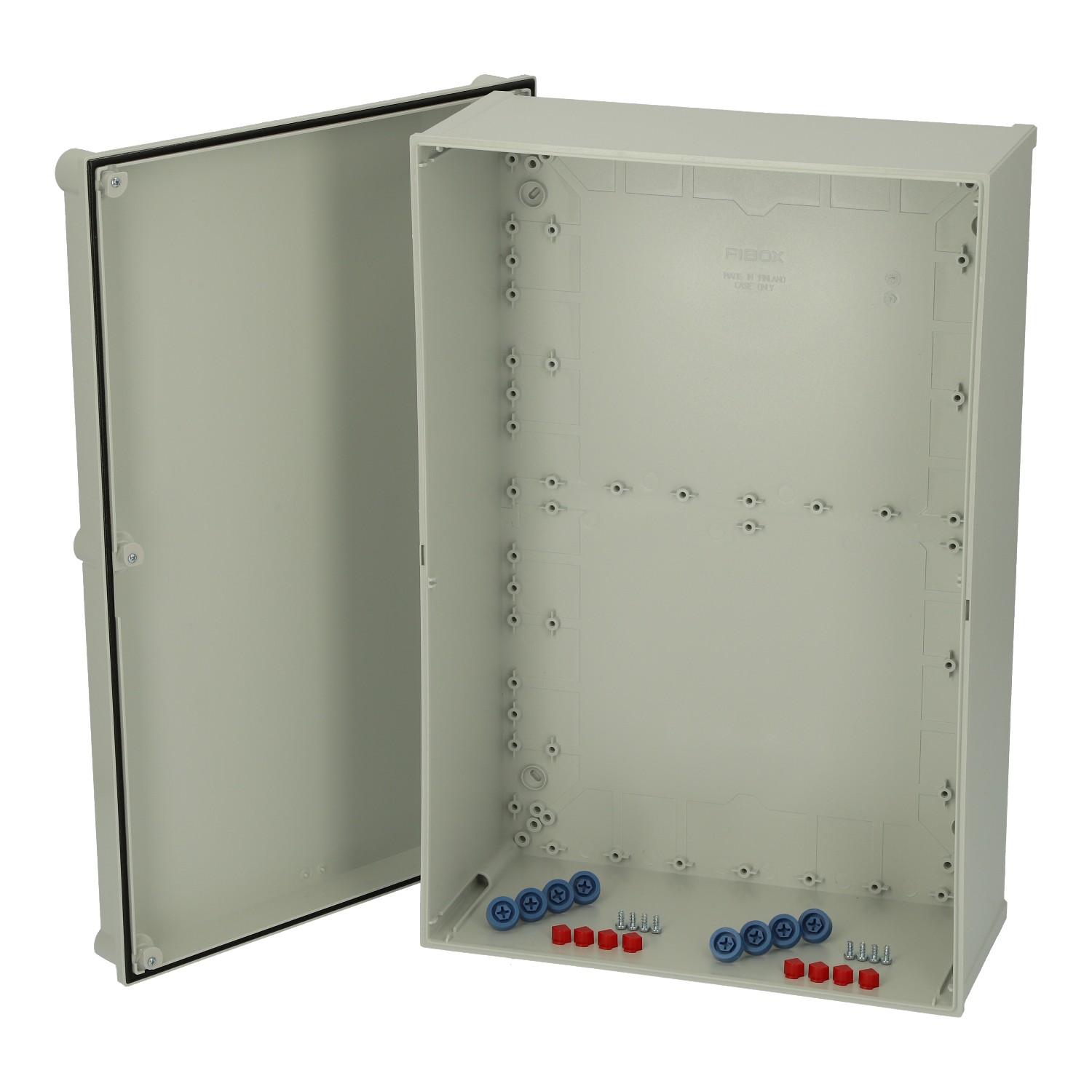 Fibox sadalne 600x400x210mm PC Quick IP66 pelēka, 8113378 cover photo