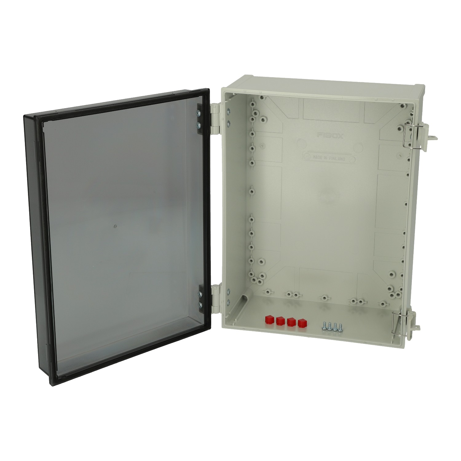 Fibox sadalne 400x300x180mm PC IP65 caurspīdīgs vāks, 8113050 cover photo