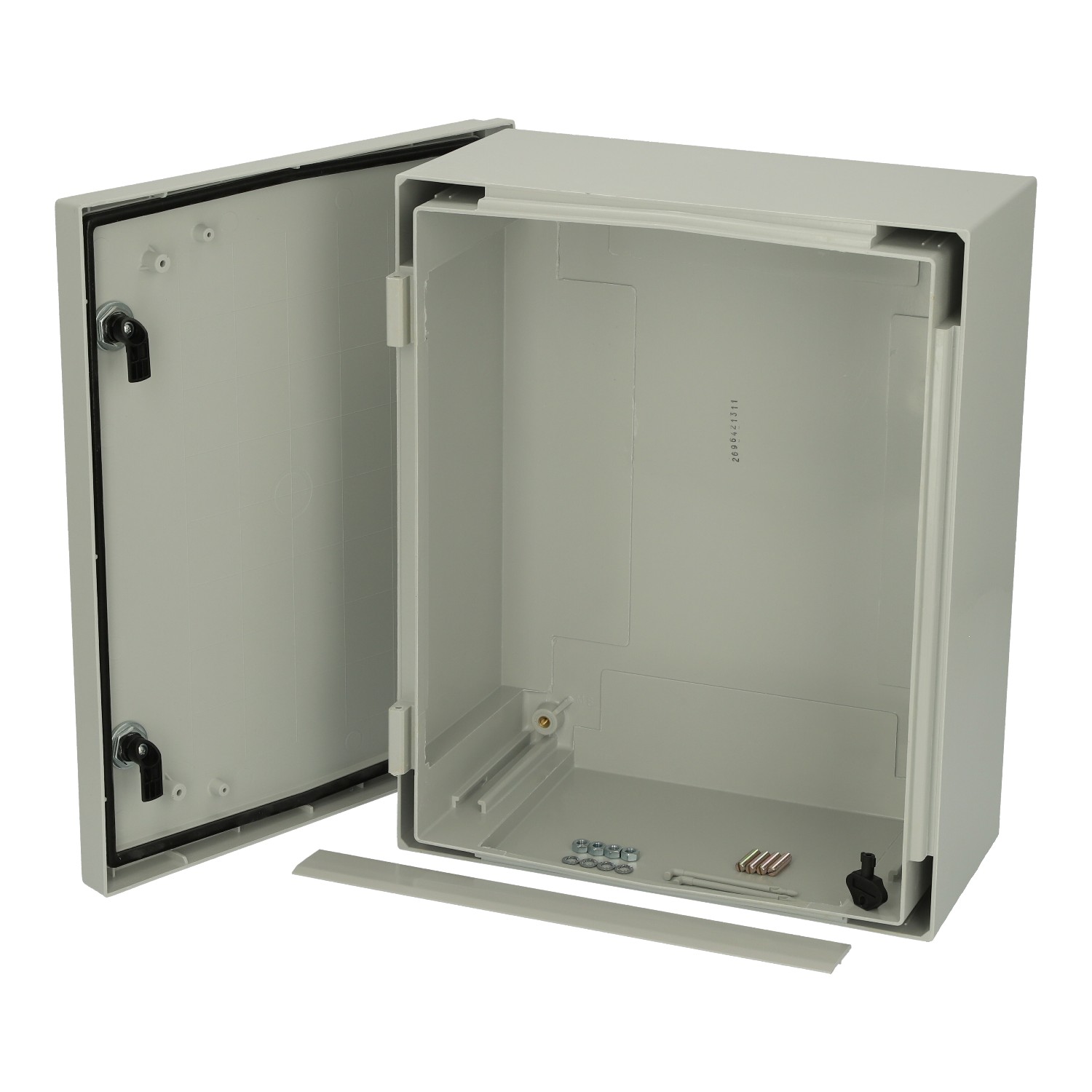 Fibox sadalne 515x415x230mm IP66 pelēka, 8104305 cover photo