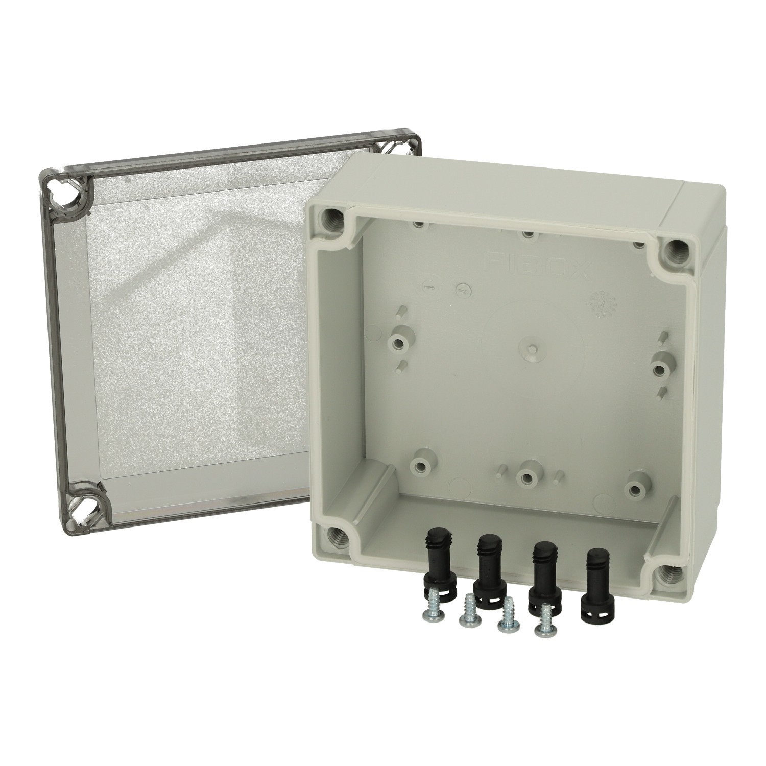 Fibox nozarkārba v/a 130x130x60mm PC caursp. IP66, 6011907 cover photo