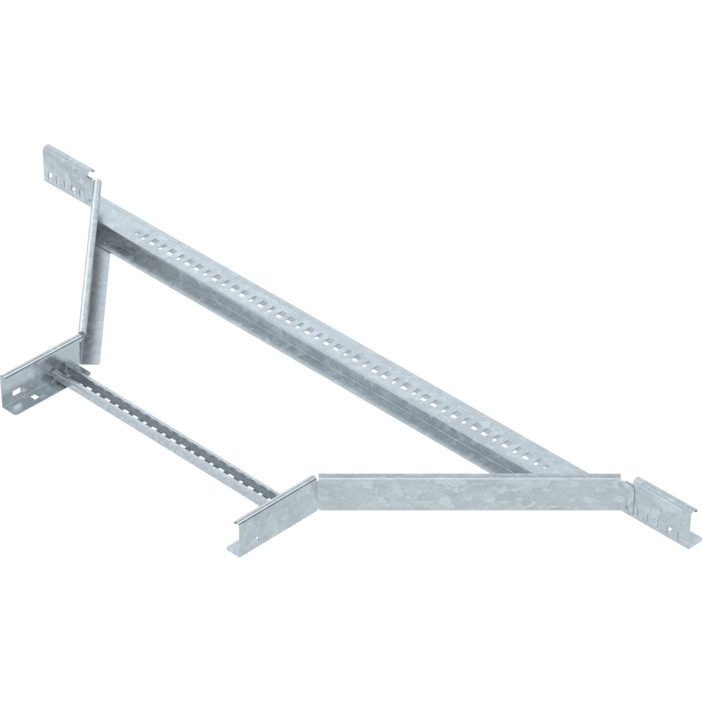 OBO Betterman T-veida atzarojums kabeļu trepei 500x60mm karsti cinkots LAA 650 R3 FT, 6225876 cover photo