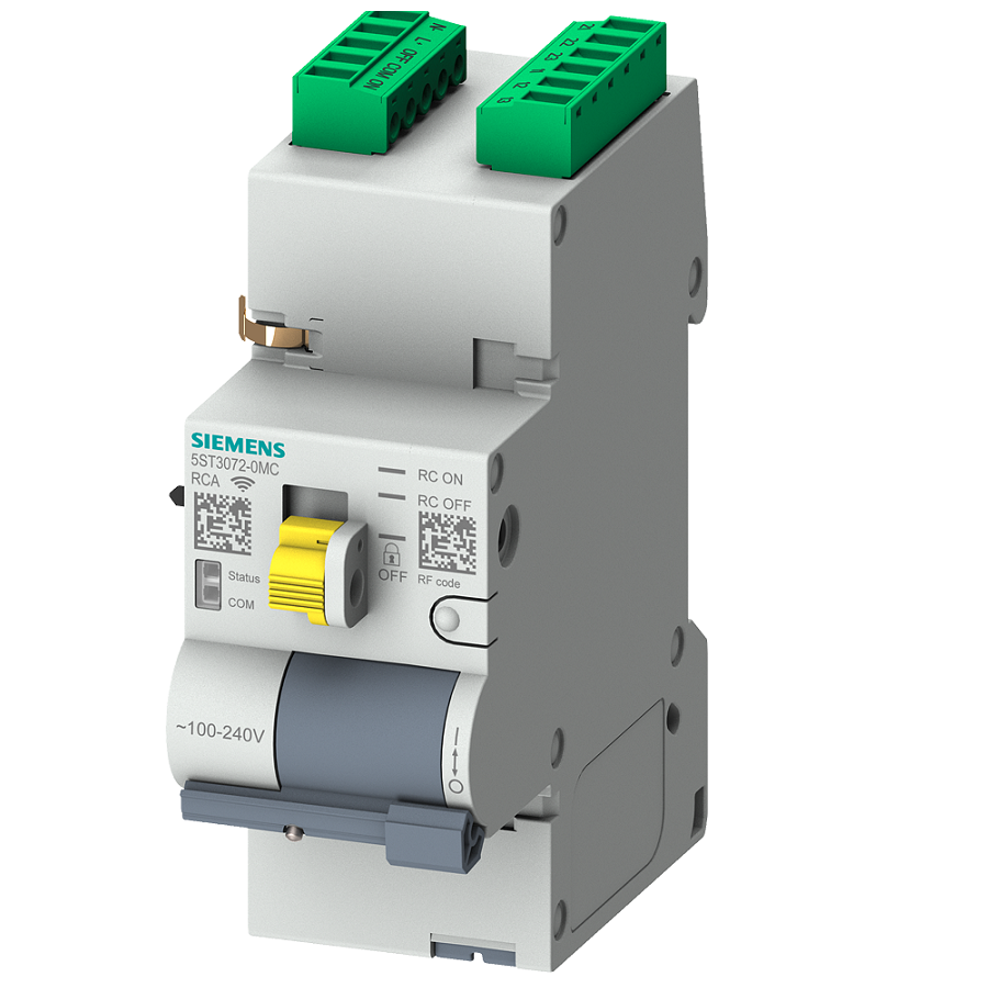 Siemens attālināti vadāma motorizēta piedziņa 100-240VAC priekš Siemens dIN prod., 5ST3072-0MC cover photo
