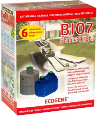 BIO7 Entretien Bioactivator baktērijas kanalizācijas iekārtām cover photo