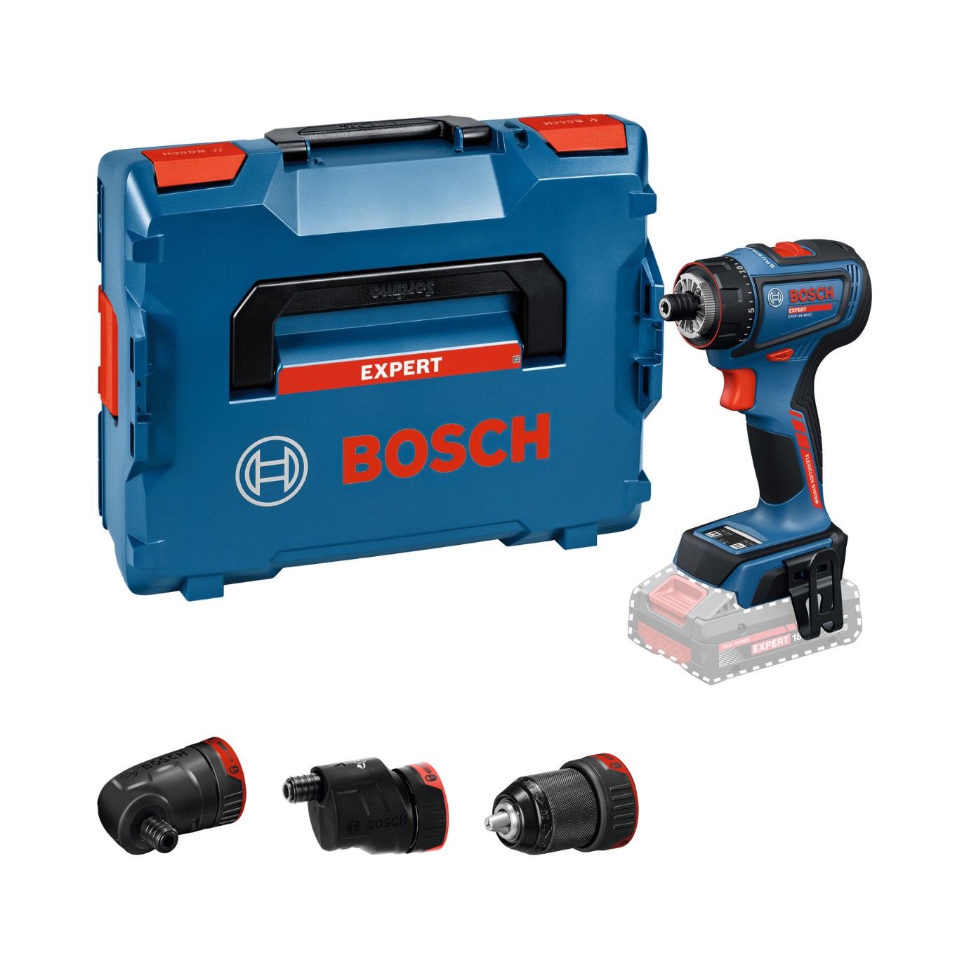 Bosch urbjmašīna EXSR18V-90FC 65Nm (bez akum) L-boxx, 06019R2003 cover photo