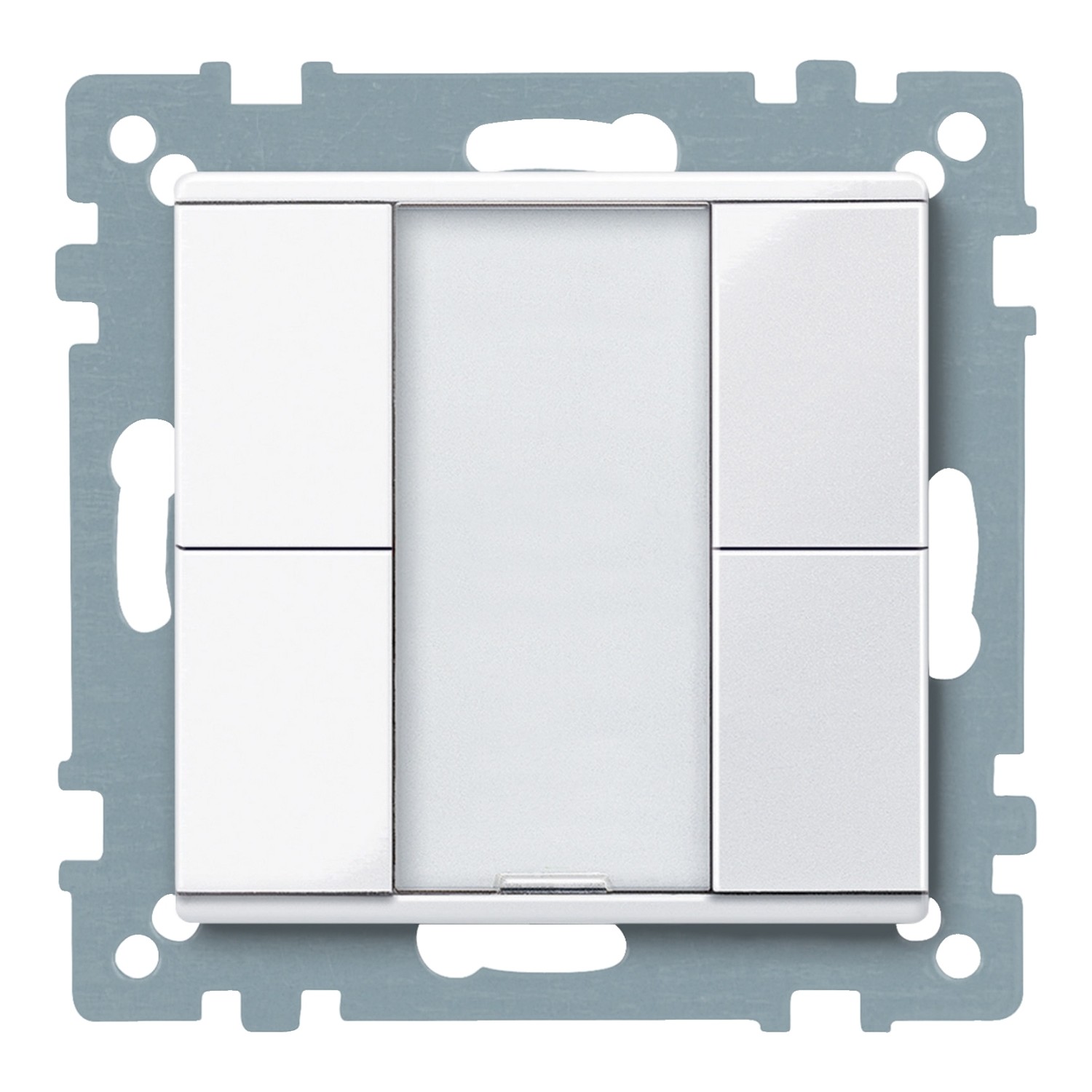 Schneider Electric KNX push button 2g plus TPbaw SysM, MTN617225 cover photo