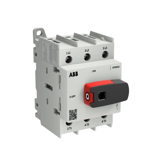ABB drošības slēdzis 45kW 80A 3P OT80G2-3BS, 1SCA162549R1001 cover photo