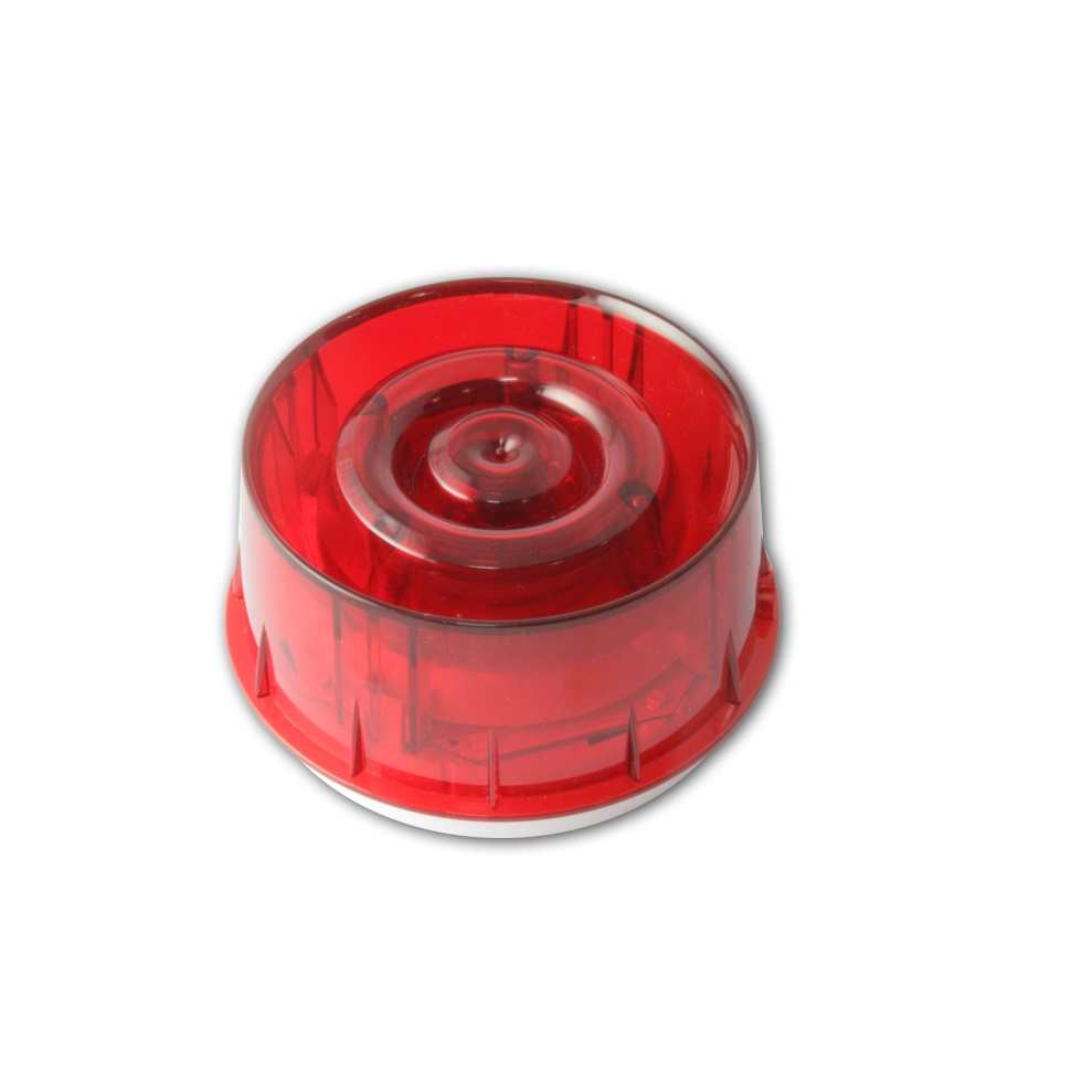 Honeywell sirēna / strobs 95dBA ar izolatoru, adrešu Morley, WSS-PR-I05 cover photo