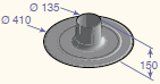 De Dietrich water tightness plate D125 (flat roof), CX51 cover photo