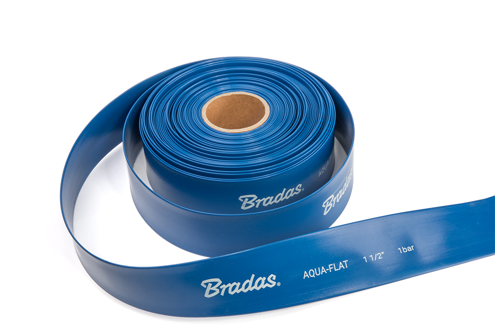 Bradas plakana šļūtene AQUA - FLAT PE / EVA, 1 "- 30m, WAQF1B100030 cover photo