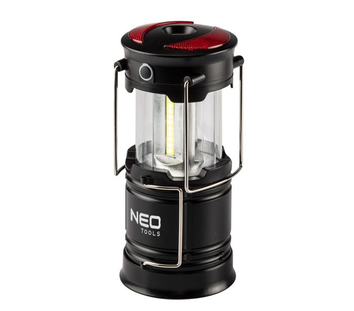 NEO Kempinga lukturis 3W, 200 lumen, COB LED, 3xAA, 99-030 cover photo