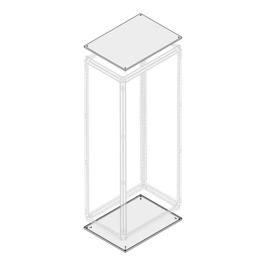 ABB PTBB8050 IP40 BLIND TOP/BOTTOM W=800MM D=500MM, 1STQ007124A0000 cover photo