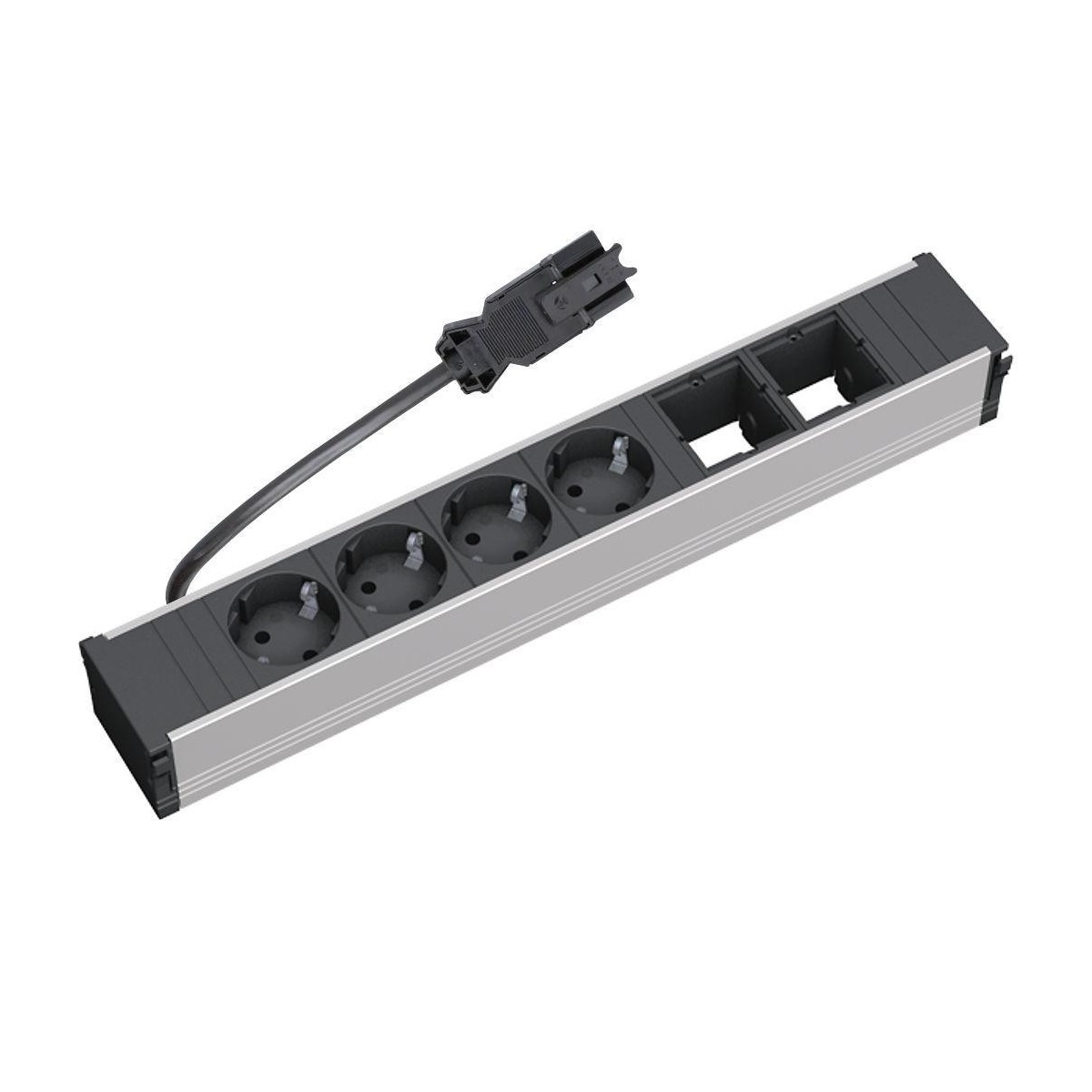Bachmann moduļu bloks 6-v (4x Schuko, 2x tukši) Coni, 912.007 cover photo