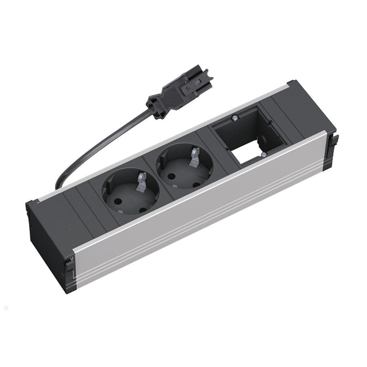 Bachmann moduļu bloks 3-v (2x Schuko, 1x tukši) Coni, 912.003 cover photo