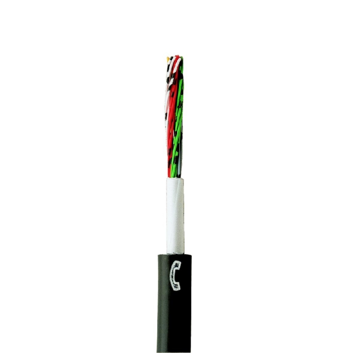 Faber telekomunikāciju kabelis A-2Y(L)2Y 30x2x0.6mm2 melns saiva, 110037 cover photo