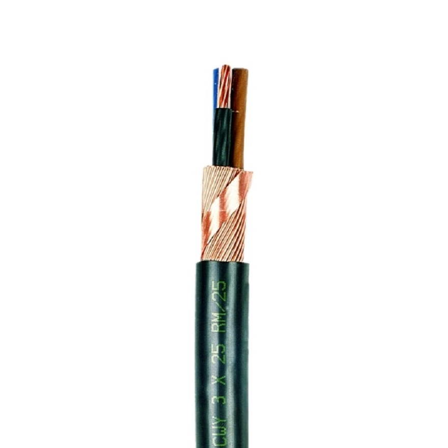 Faber kabelis NYCWY 4x150/70mm2 ar ekrānu, melns 0.6/1kV saiva, 080022 cover photo