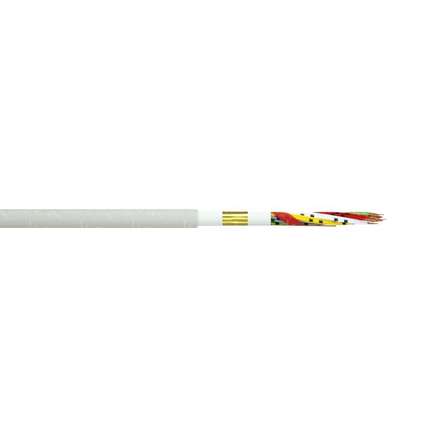 Faber signālu kabelis J-H(St)H 2x2x0.8mm ModBus RS485 LSZH pelēks saiva, 100305 cover photo