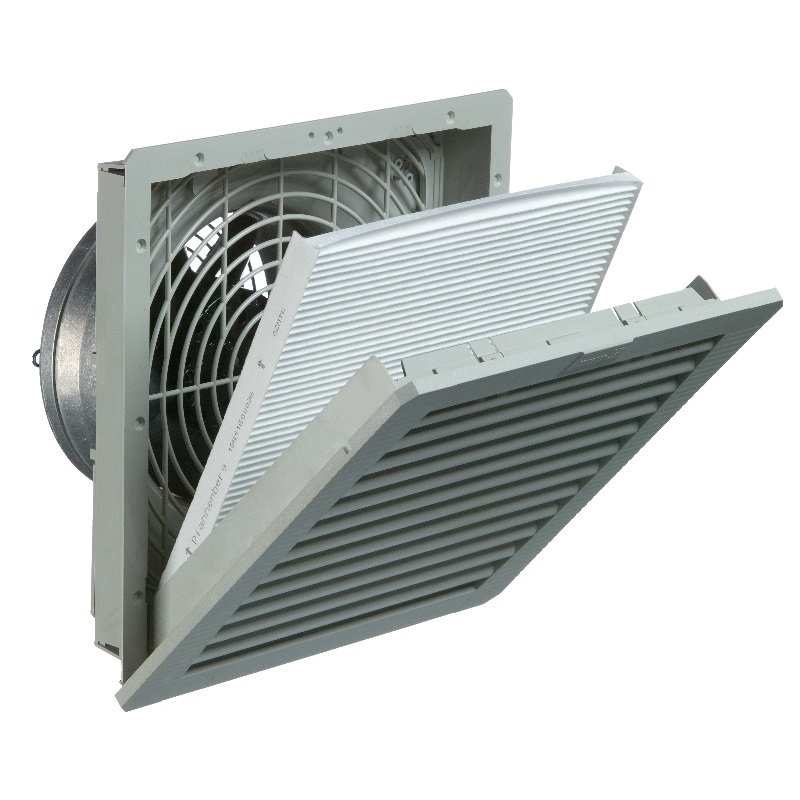 Pfannenberg ventilators 256m3/h 49W 230VAC 223x223mm IP54 ar filtru PF, 11643101055 cover photo