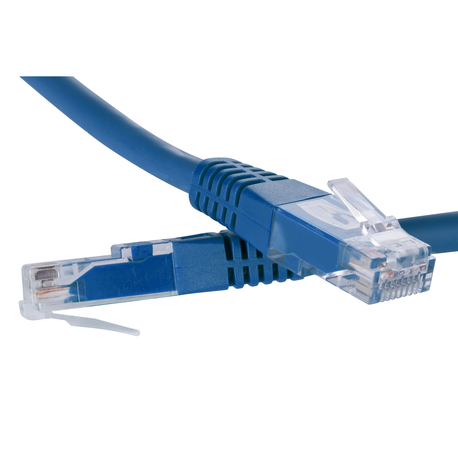 CCPartners Patch kabelis cat.5e UTP PVC zils 2.0m, PC-5EUTPPVC-BU2 cover photo