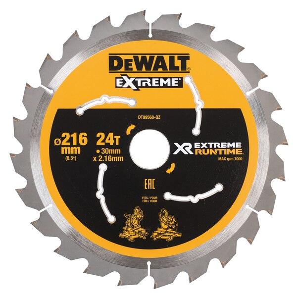 DeWALT zāģripa XR 216mm x 30mm 24T CSB, DT99568-QZ cover photo
