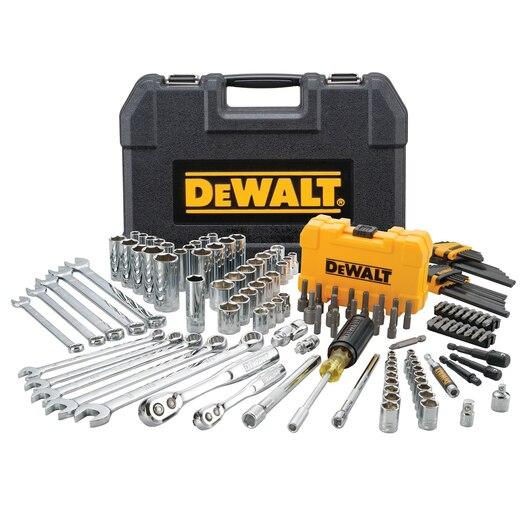 DeWALT metriskais/U.S. standarta 1/4” 3/8” kompl. 142 gab., DWMT73802-1 cover photo