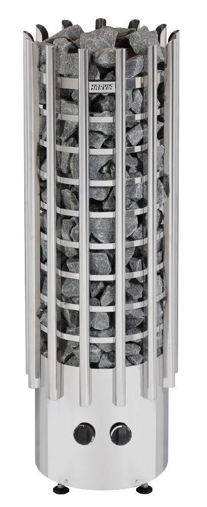 Harvia Glow TRT90 Steel 9 kW, 8-14m3 elektriskā pirts krāsns cover photo