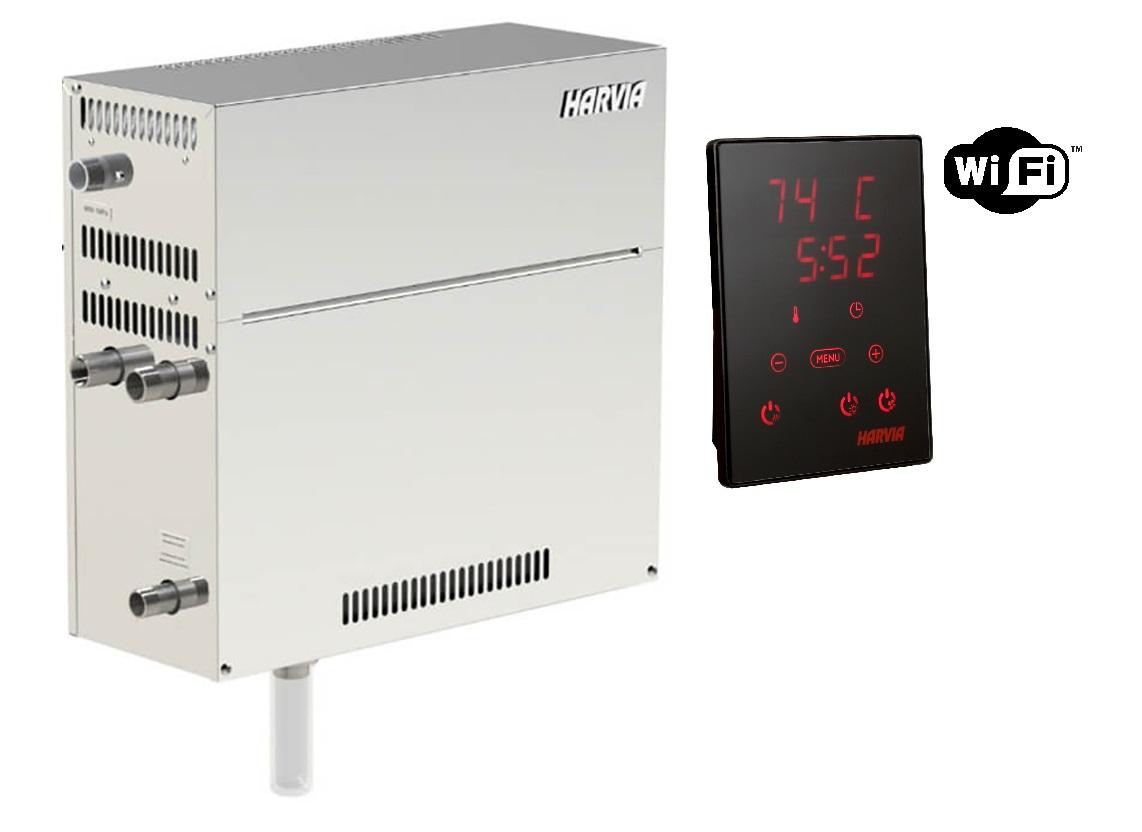 Harvia HGD110XW WiFi Steel tvaika pirts ģenerators 10.8 kW cover photo