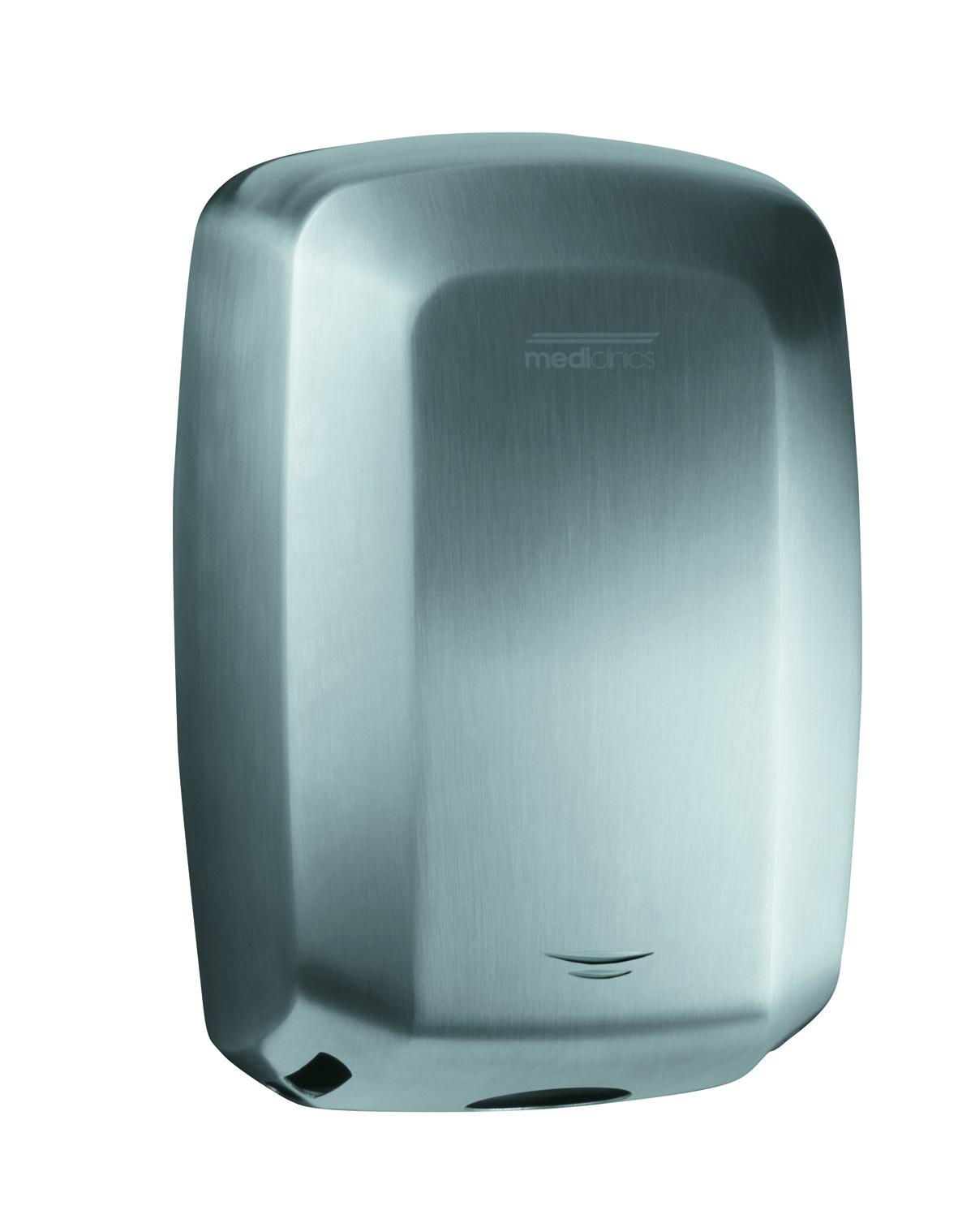 Mediclinics Machflow high speed roku žāvētājs ar HEPA filtru, AISI 304 nerūsējošais tērauds, satin. Brushless Motor, M19ACS cover photo