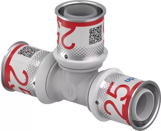 Uponor S-Press PLUS trejgabals PPSU 25x25x25, 1039946 cover photo