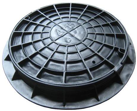 Pipelife PE vāks D630, melns 1.5t cover photo