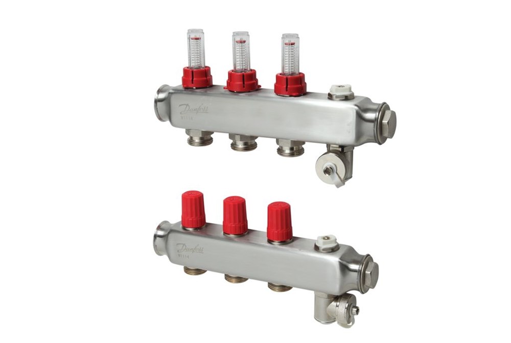 Danfoss SSM-2F kolektors ar plūsmas mērītāju 3+3,1'', 088U0753 cover photo
