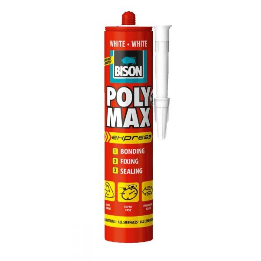 Bison hermētiķis POLY MAX Express balts (425g), 1190903 cover photo