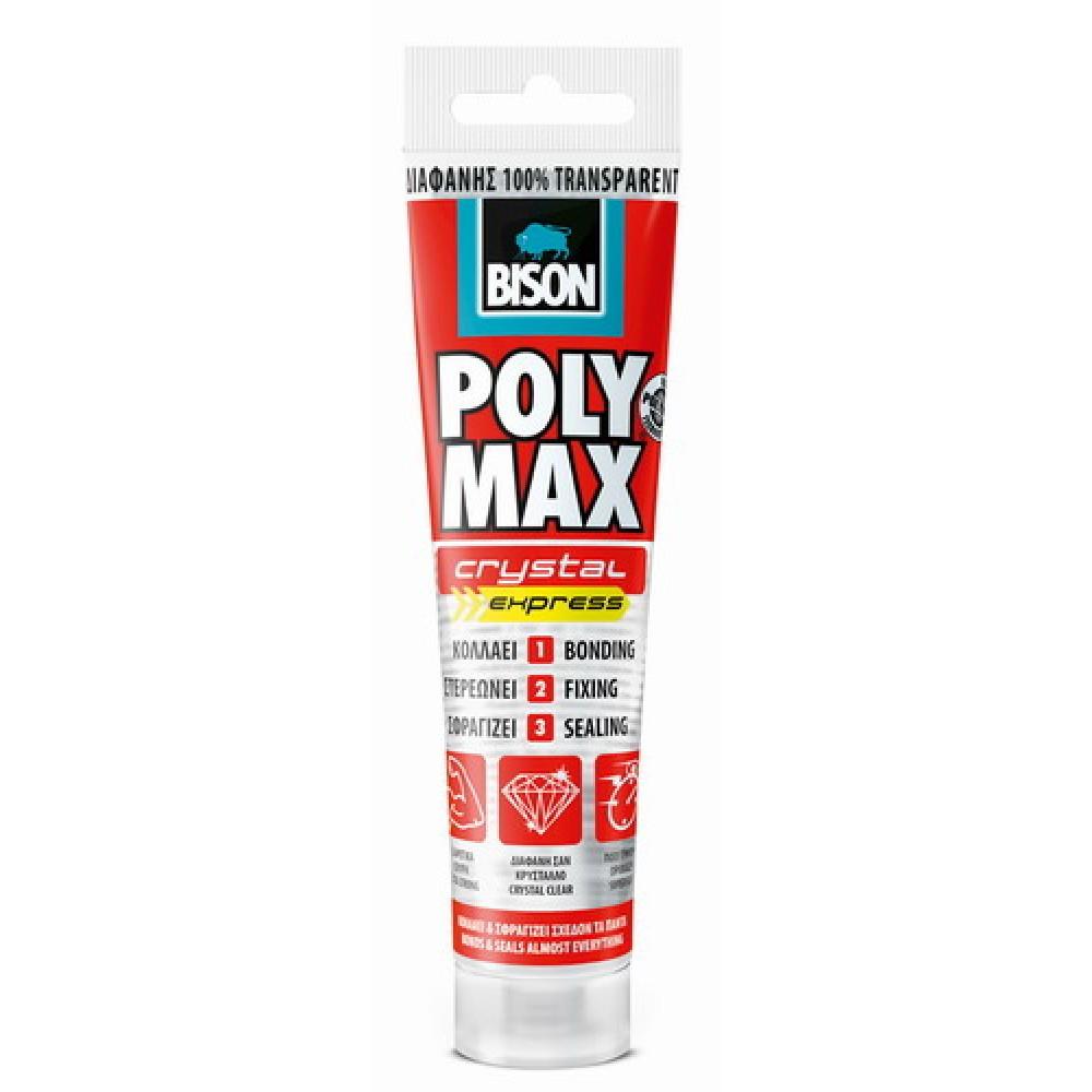 Bison hermētiķis POLY MAX CRYSTAL (115g), 6300557 cover photo