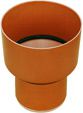 Pipelife PVC kanalizācijas savienotājs socket-concrete spigot Dn200x300mm cover photo