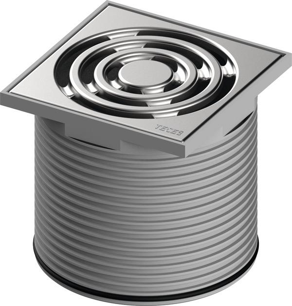 TECEdrainpoint S grate frame plastic, 100mm,ar Design resti cover photo