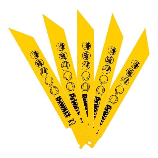 DeWALT asmens zobenzāģim metālam 152mm, DT2385-QZ cover photo