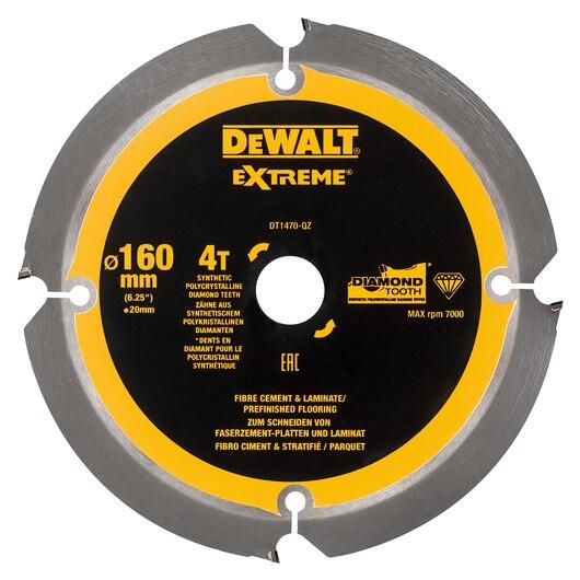 DeWALT zāģripa 160x20mm 24z 48T betonam, DT1470-QZ cover photo