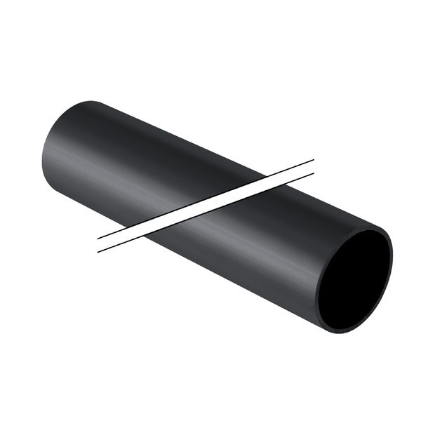 Geberit HDPE kanalizācijas caurule D50 L500, 361.000.16.0 cover photo