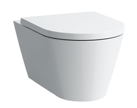 Laufen pods Kartell Rimless NEW, stiprināms pie sienas, 370x545mm, balts, H8203370000001 cover photo