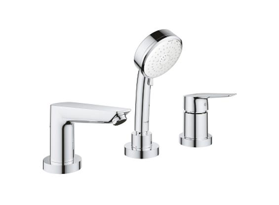 Grohe vannas maisītājs BauEdge New, 3 caurumu, uz virsmas, hroms, 2511710A cover photo