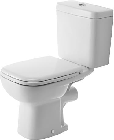 Duravit poda apakša D-Code, 355x650mm, horizontāls izvads, balta, 21110900002 cover photo