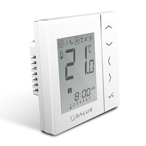 Salus termostats VS30W, programmējams, balts, 615132931 cover photo