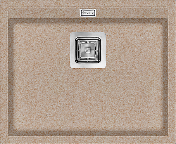 Turtl virtuves izlietne SQD100W-110 Bēšs cover photo