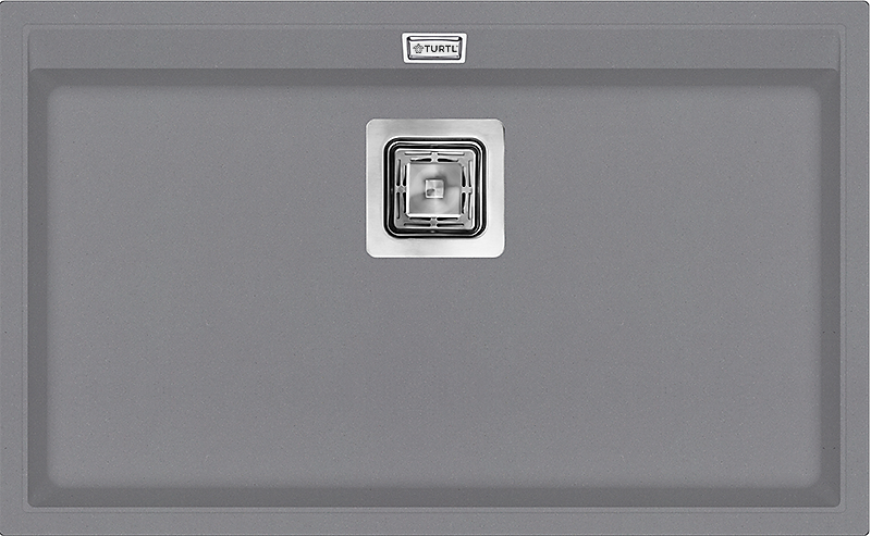 Turtl virtuves izlietne SQD101W-202 Alumetallic cover photo
