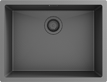 Turtl virtuves izlietne NOVA100L-T Graphite cover photo