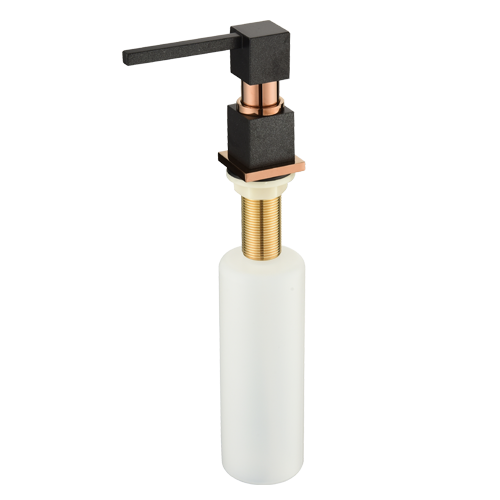 Turtl šķidro ziepju dozators DTQ-601CC-melns metallic/more copper cover photo